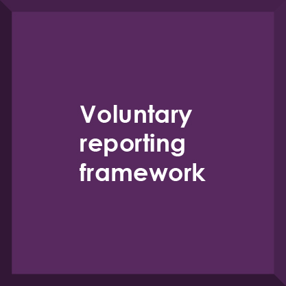 Voluntary reporting framework button