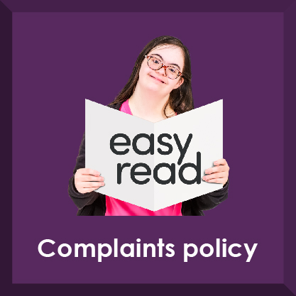 Easy Read - Complaints Policy